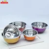 5Pcs Silver Dome Stainless Steel Bowls Naveed Crockery Store (4)