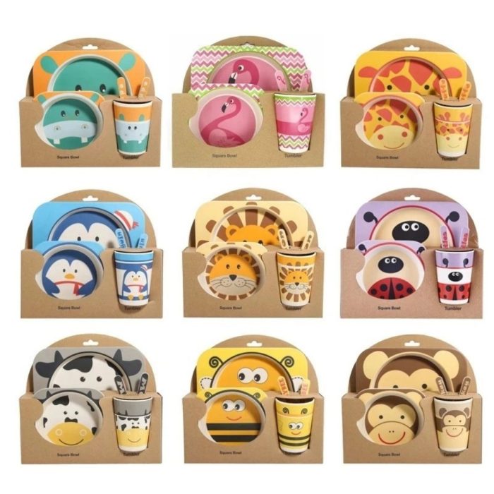 Bamboo Fibre kids set (7) Bamboo Fibre kids set (7)