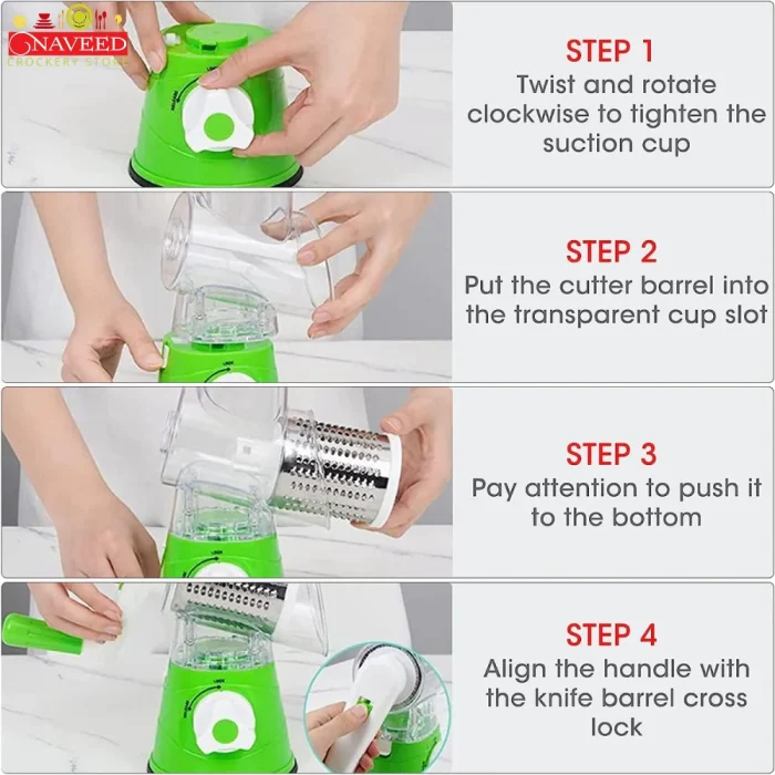 Manual Vegetable Grater And Slicer 2 In 1 Naveed Crockery Store (6) Manual Vegetable Grater And Slicer 2 In 1 Naveed Crockery Store (6)