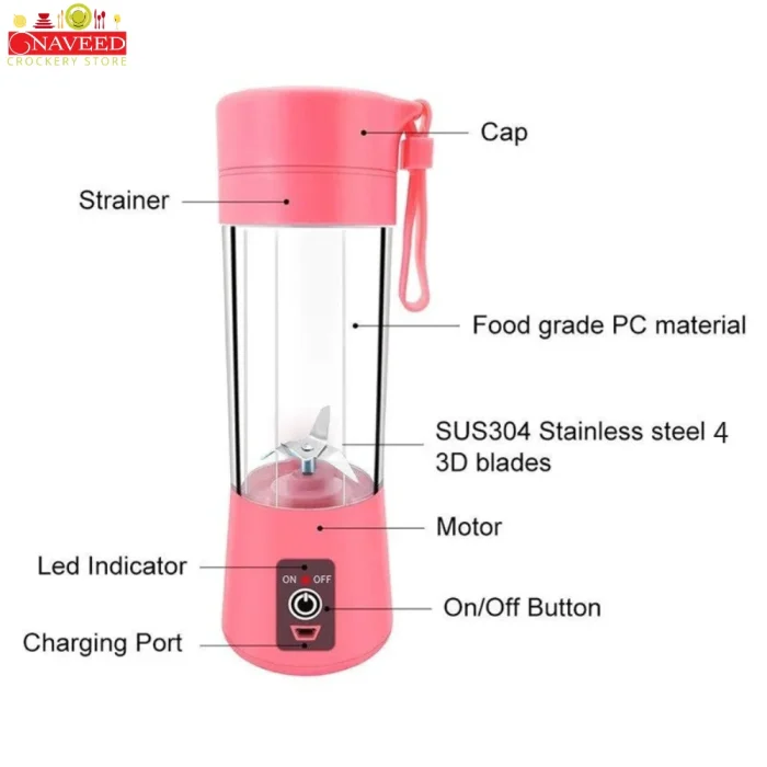 Rechargeable Juice Blender Naveed Crockery Store (8) Rechargeable Juice Blender Naveed Crockery Store (8)