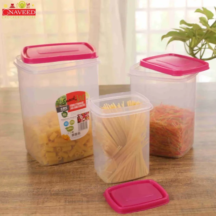 Snack Jar Pack of 3 Naveed Crockery Store (2) Snack Jar Pack of 3 Naveed Crockery Store (2)