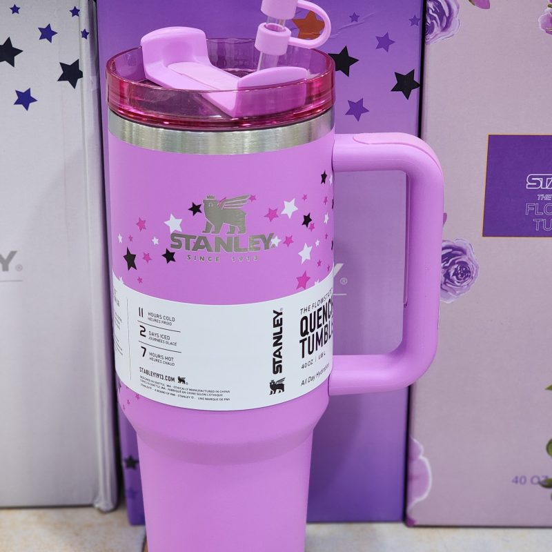13 Stanley LoveShackFancy Floral & Starry Quencher H2.0 Tumbler 40 oz