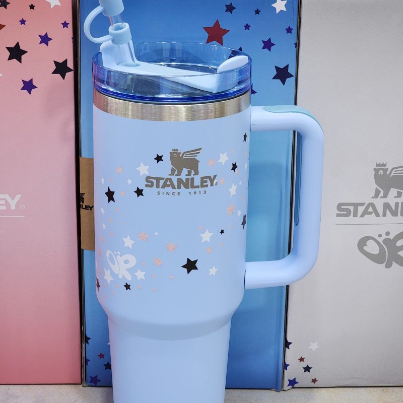 Stanley LoveShackFancy Floral & Starry Quencher H2.0 Tumbler 40 oz