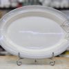 DISH OVAL 14" EMW MELAMINE DOUBLE GLAZED